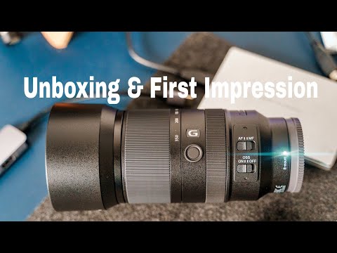 Sony 70-350mm F4.5-6.3 G OSS: Unboxing And First Impression