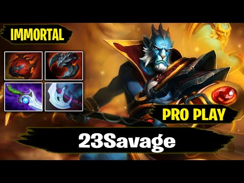 Phantom Lancer 7.28 Pro Gameplay by 23Savage | IMMORTAL Rank Dota 2 7.28 Gameplay