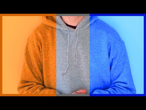 Jakou barvu má moje mikina?