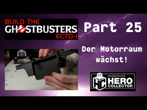 Eaglemoss Ghostbusters Ecto-1 Part 25 - Der Motorraum wächst!