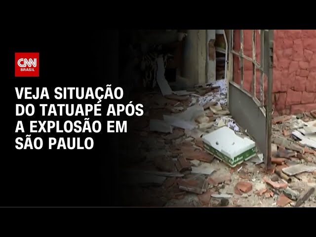 Depósito ilegal de fogos: Veja situação do Tatuapé após a explosão | CNN NOVO DIA