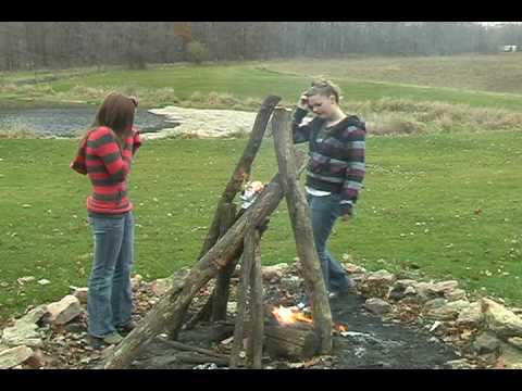 Chicks Build A Fire