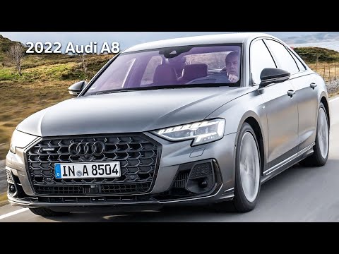2022 Audi A8 Facelift in Daytona Grey Matte