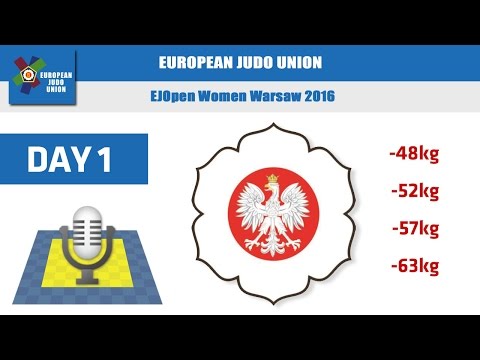 European Judo Open Women - Warsaw 2016 - Day 1 Final block