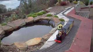 An Ariel Ride Over the Mawnan and Helford Light Railway 11/01/09