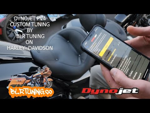 DYNOJET PV4 FOR HARLEY-DAVIDSON WITH CUSTOM TUNING BY BLR TUNING