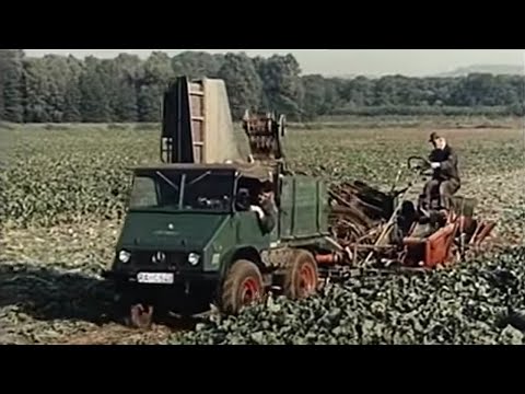 Mercedes-Benz Unimog U 411 - die selbstfahrende Arbeitsmaschine | Historischer Werbefilm in deutsch