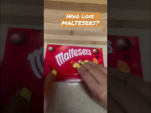 Cool MALTESERS im box #maltesers #shorts #asmr #cool #chocolate