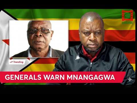 WATCH LIVE: Generals Warn Mnangagwa