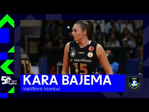 VakifBank's Kara Bajema I MVP Performance vs Fenerbahce Opet ISTANBUL I Semifinals #clvolleyw