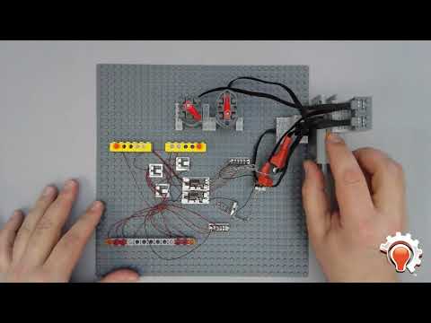 Lighting Controller for LEGO Power Functions with Automatic Effects
