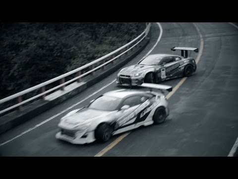 GT-R Drift on Turnpike Hakone Ⅱ | TOYO TIRES