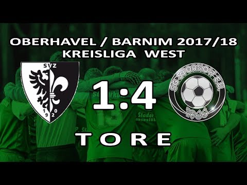 SV ZEHDENICK II - SG STORKOW 1:4 - Tore [KL West 2017/18 - 4.Spieltag]