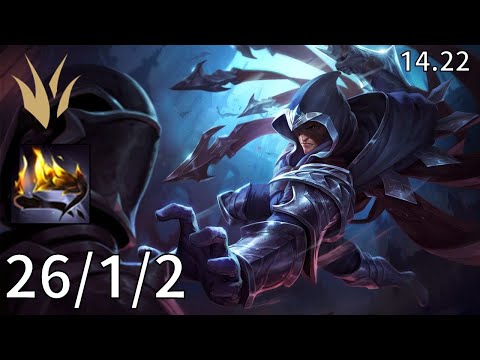 Talon Jungle vs Ivern - EUW Master | Patch 14.22