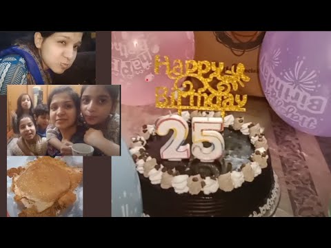 Najwa's 25th Birthday 🎉 || Surprise Birthday Party exact midnight || najwaavlogger