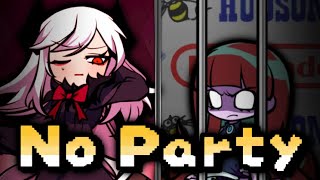 Cover art for No party