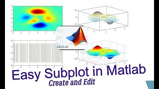 Easy creating subplot in Matlab | Multiple plot in one plot | Matlab Tutorial for begginers