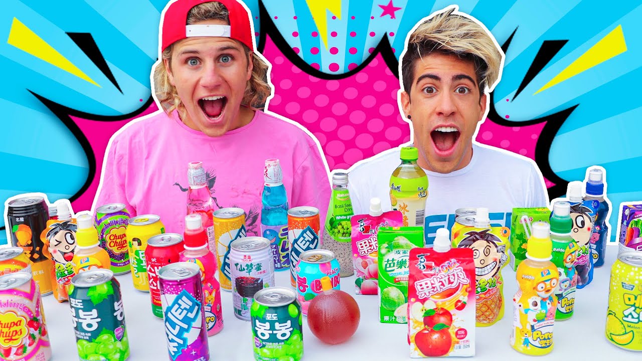 PROBANDO BEBIDAS CHINAS Y JAPONESAS 🤮 !!!