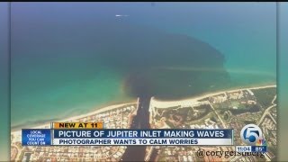 Picture of Jupiter inlet making waves