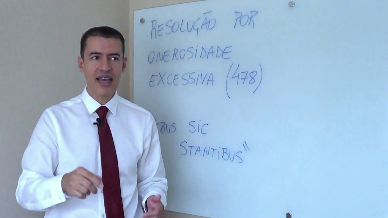 RESOLUÇÃO DO CONTRATO POR ONEROSIDADE EXCESSIVA