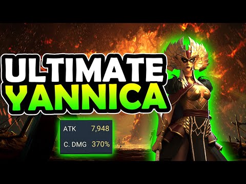 SHE HITS HARD! FULLY EMPOWERED AND AWAKENED YANNICA  | RAID SHADOW LEGENDS