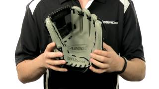 Video thumbnail: Wilson A2000 Limited Edition Baseball Glove: A2000BBDP15GM Grey/Black