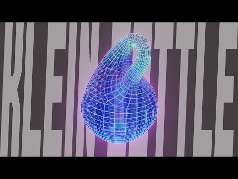 Quick Making Klein Bottle in 3 mins [Blender]