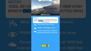 ICAO Exam stage 2A ATIS EDDL #icao #icao4u #icaoexam #atis #pilot #pilotjob #pilots #aviation
