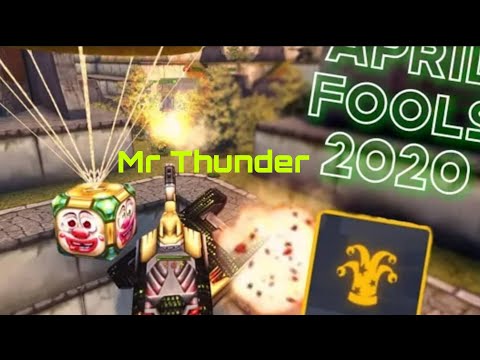 Tanki online Mr Thunder's april fools day gold box video ☺️