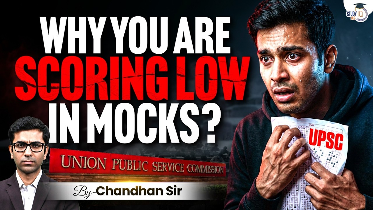 Scoring Low in UPSC Mocks? You’re Doing It WRONG | BY Chandan Sharma
