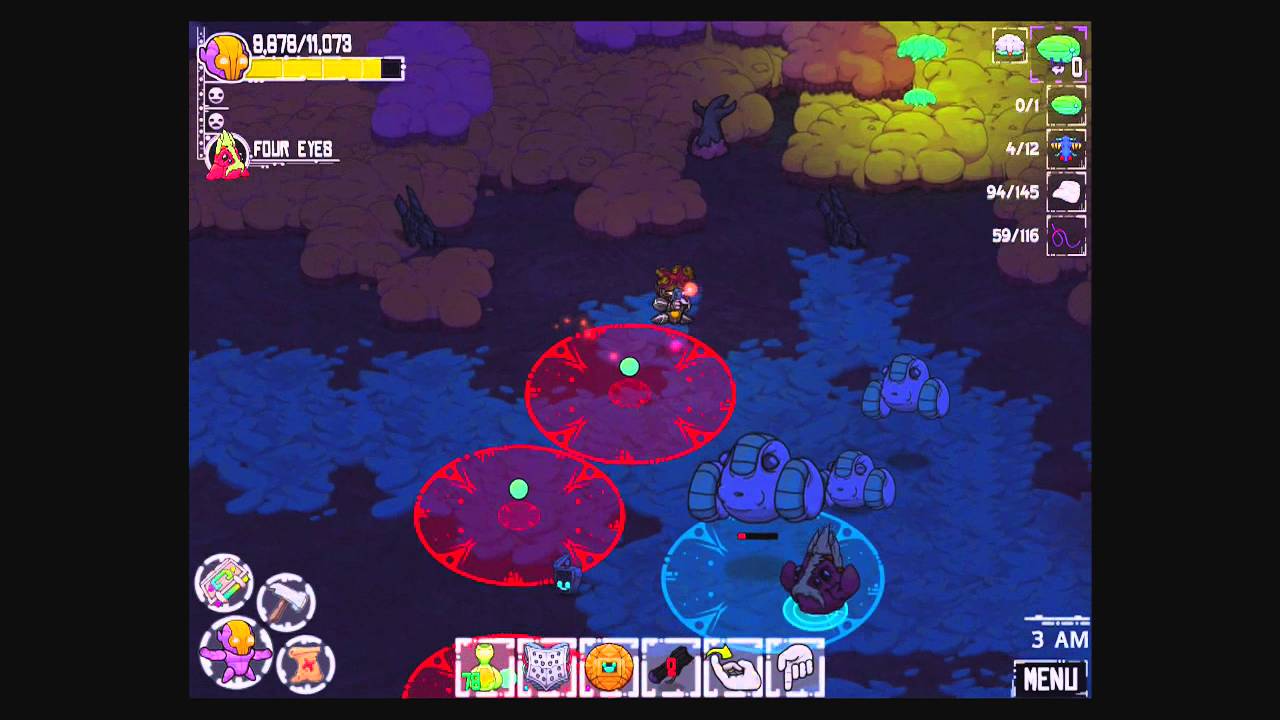 Crashlands Nematoblaster test