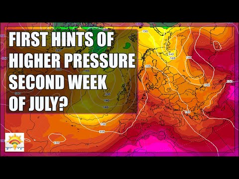 Ten Day Forecast: First Hints Of Some Higher Pressure Second Week Of July?