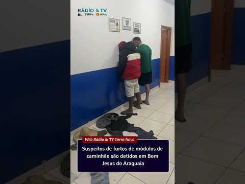 Combate ao crime de furto de cargas em Bom Jesus do Araguaia.