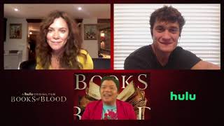 Blood, Nudity, and Horror! Anna Friel and Rafi Gavron Talk BOOKS OF BLOOD video