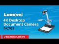 Lumens Caméra de documents PS753