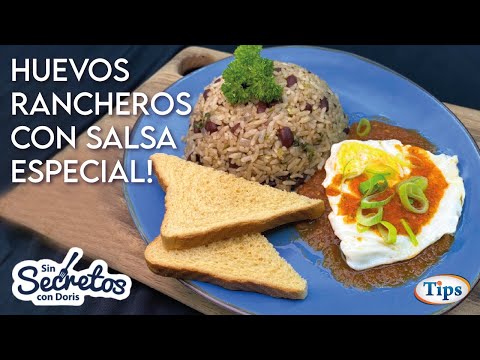 Huevos Rancheros con Salsa Especial para un Desayuno Delicioso!