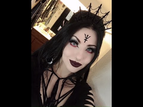 Dark queen makeup tutorial