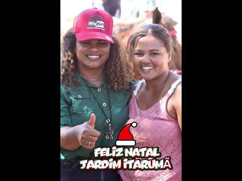 ABADIA DE GOIÁS.  Feliz Natal jardim ITARUMÃ.