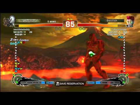 imstilldadaddy [Seth] vs CrimsonsViper [Viper] SSF4 Arcade Edition