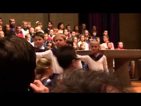 Nick's dance - Angel's Advent Carol, Nativity Elementary, 2014