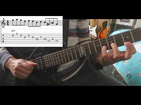 Dissonant Ringing Intervals Lick (with tabs) - DP's Guitar Encyclopedia