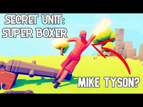 TABS - SUPER BOXER vs EVERY UNIT - NEW ALL SECRET UNIT - TABS MODS