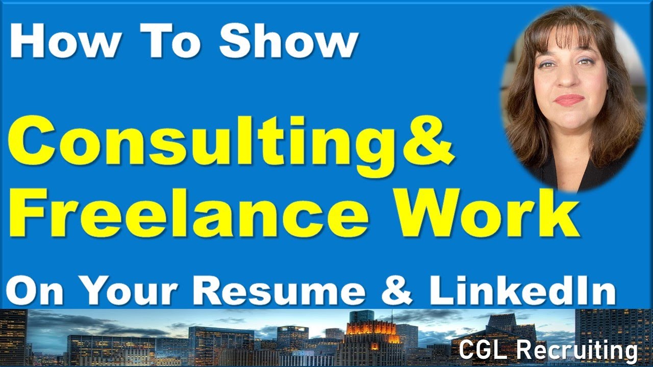 How Do I Show My Consulting Or Freelance Work On My ... - YouTube