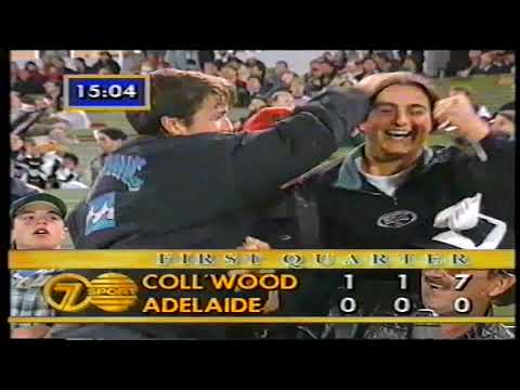 1994 Fosters Cup Quarter Final Adelaide Crows Vs Collingwood Magpies