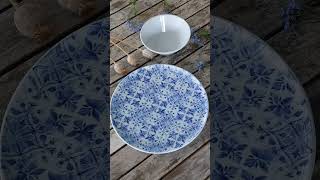 DECOLAB STONE BLUE talíř hluboký 22 cm, G. Benedikt 1882