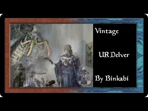MTG Vintage UR Delver #1 Match 2 vs Esper Mentor