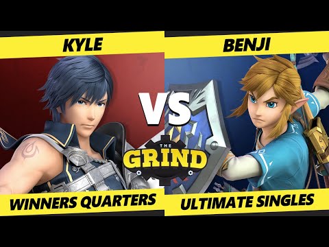 The Grind 167 Winners Quarters - Kyle (Chrom) Vs. benji (Link) Smash Ultimate - SSBU
