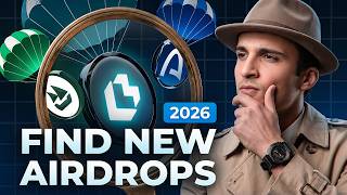 Find Crypto Airdrops in 2026 — Step-by-Step Guide & Transcript