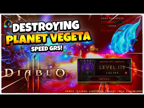 Season 28 Meteor Wizard Destroys SPEED GR 115 in 2 Minutes Tal Rasha Diablo 3!