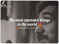 Most Expensive Thing In The World Is Trust